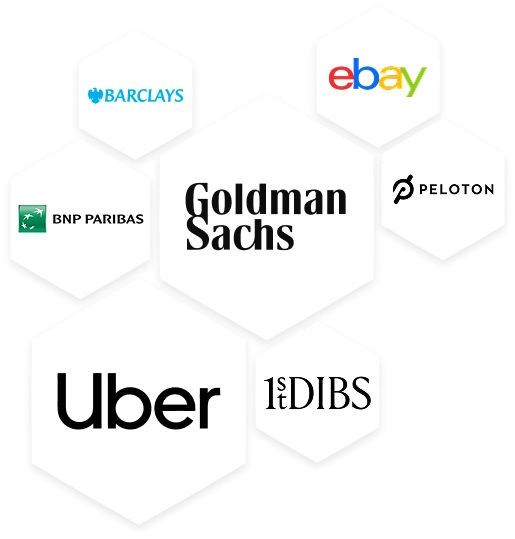 AuctionAlgo alumni company logos